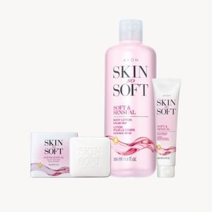 Avon Skin So Soft Soft & Sensual Collection 3pc Set